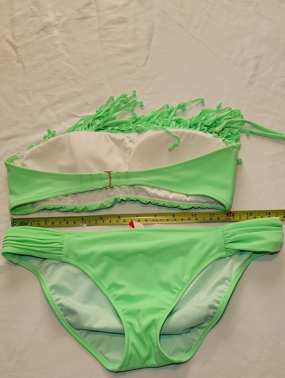 Victoria's Secret Mint Green Bikini Set with Gold Hardware - Picture 5 of 6